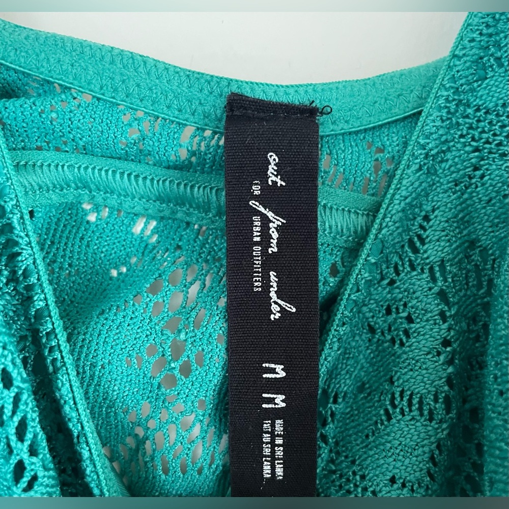 Urban Outfitters Teal Lace Bralette - Picture 3 of 4
